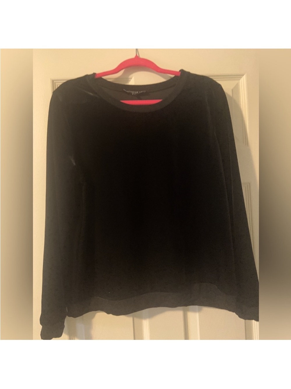 Generation Love velvet sweatshirt